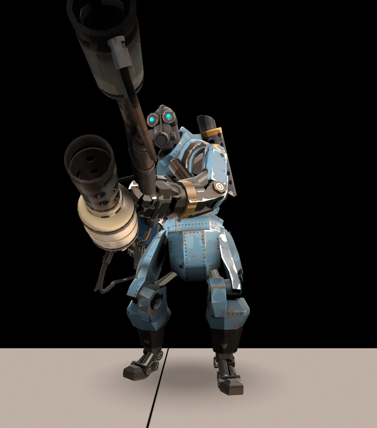 TF2 Heavy bot in idle stance