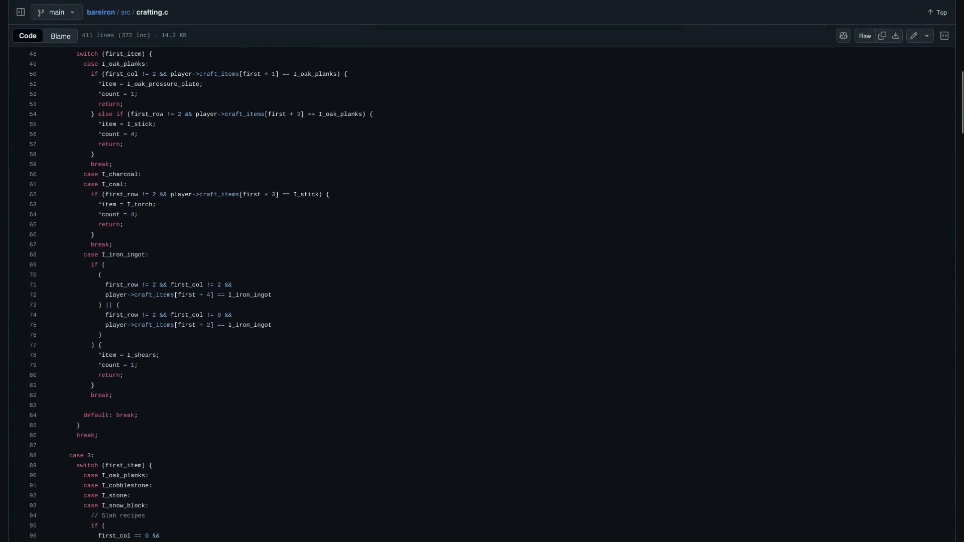 Bareiron server source code -- 6800 lines of C
