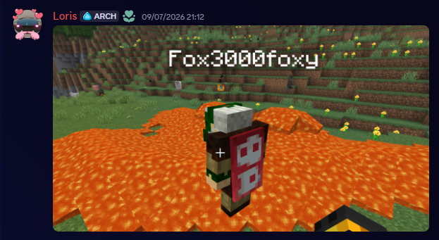 Cape Mod -- in-game view with cape visible