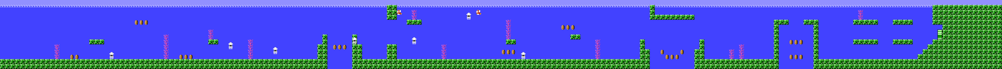 Level ID $01 Water (Minus World) -- tile pointer $AE45, sprite pointer $A171
